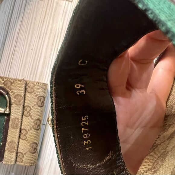 Gucci Web Horsebit Bag, Wallet and Heels Bundle - Picture 11 of 16